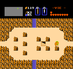 Screenshot du guide du donjon D de The Legend of Zelda