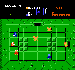 Screenshot du guide du donjon D de The Legend of Zelda