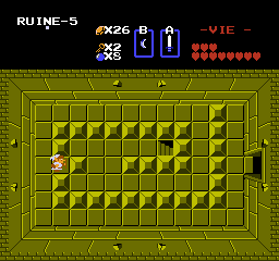 Screenshot du guide du donjon Z de The Legend of Zelda