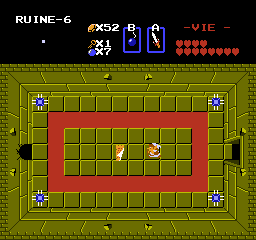 Screenshot du guide du donjon Chapeau de The Legend of Zelda