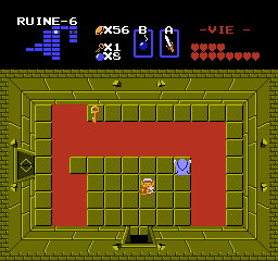 Screenshot du guide du donjon Chapeau de The Legend of Zelda