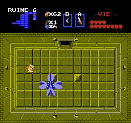 Screenshot du guide du donjon Chapeau de The Legend of Zelda