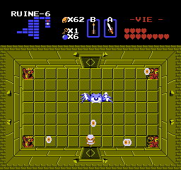 Screenshot du guide du donjon Chapeau de The Legend of Zelda