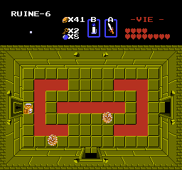 Screenshot du guide du donjon Chapeau de The Legend of Zelda