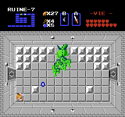 Screenshot du guide du Donjon de la Petite Spirale de The Legend of Zelda