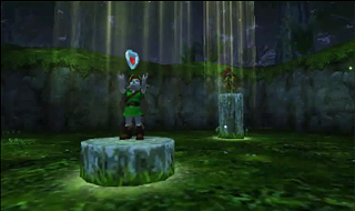 Screenshot de Ocarina of Time -  Le Château d'Hyrule - Les Bois Perdus