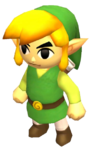 Tenue de Link dans Tri Force Heroes sur 3DS