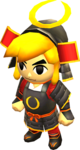 Tenue de Link dans Tri Force Heroes sur 3DS