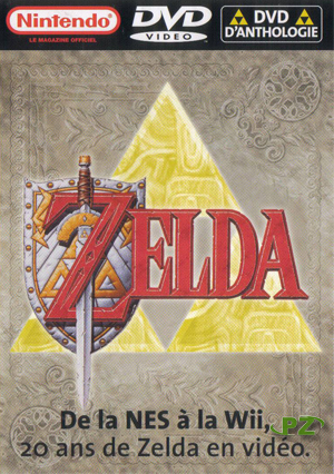 Recto du DVD Zelda offert par Nintendo, le Magazine Officiel