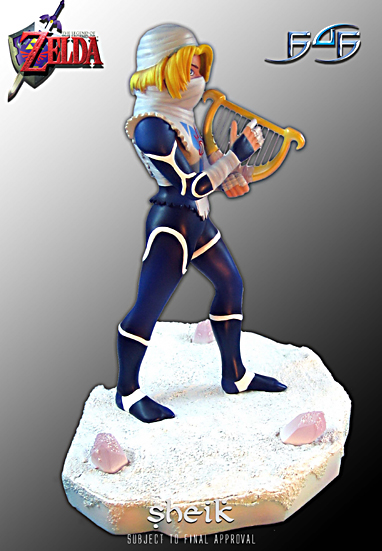 Statuette de Sheik - Prise de vue 1