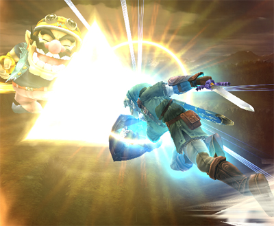 Link et son Final Smash