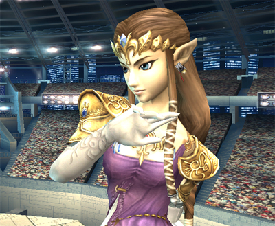 Zelda dans Smash Bros. Brawl