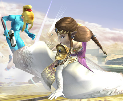 Zelda dans Smash Bros. Brawl