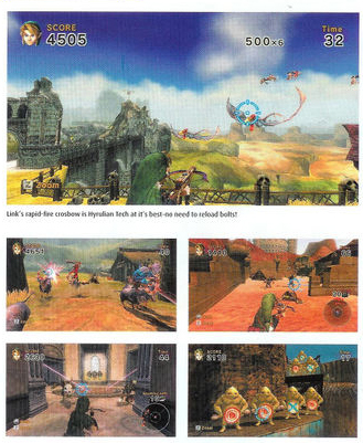 Scan de Nintendo Power sur Link's Crossbow Training