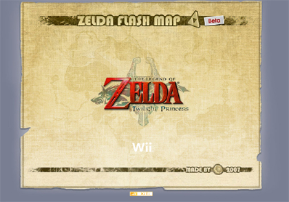 Carte interactive de Twilight Princess