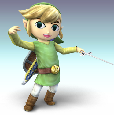 Image de Toon Link dans Super Smash Bros. Brawl