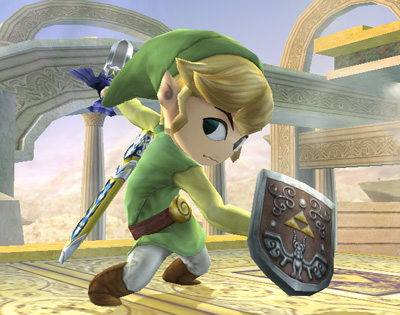 Image de Toon Link dans Super Smash Bros. Brawl