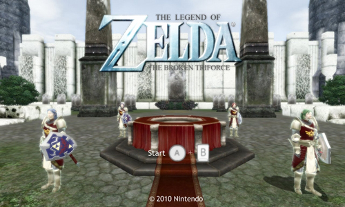 Fake Zelda Wii