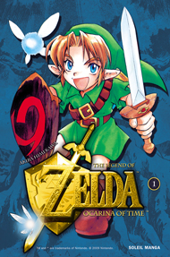 Couverture du tome 1 Ocarina of Time