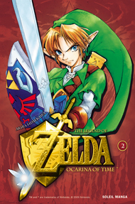 Couverture du tome 2 Ocarina of Time