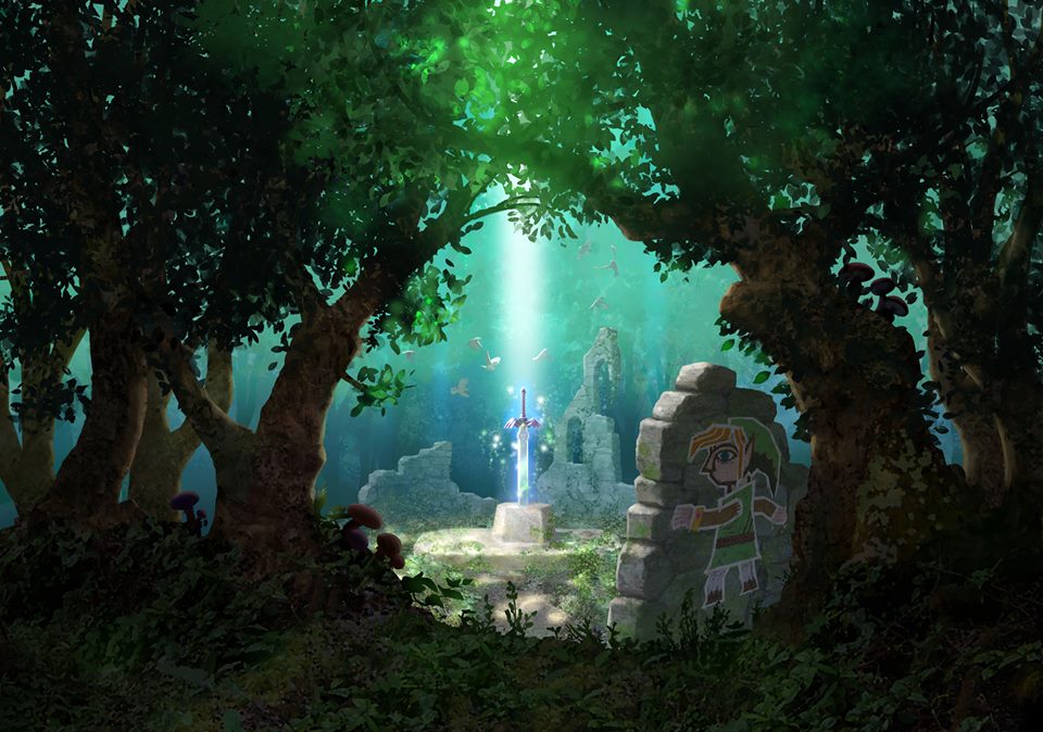 Artwork d'A Link Between Worlds