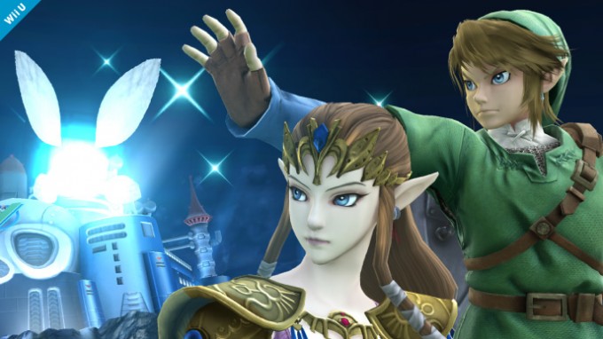 Quatrième screenshot de Zelda dans Super Smash Bros Wii U