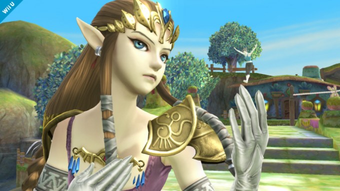 Cinquième screenshot de Zelda dans Super Smash Bros Wii U