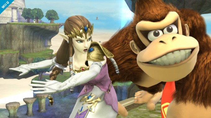 Sixième screenshot de Zelda dans Super Smash Bros Wii U