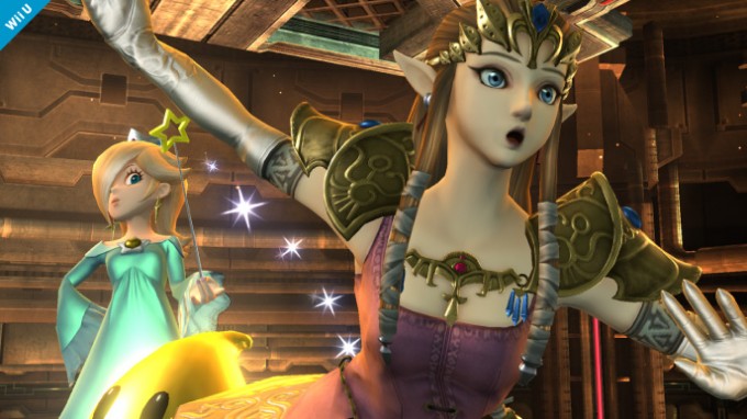 Septième screenshot de Zelda dans Super Smash Bros Wii U