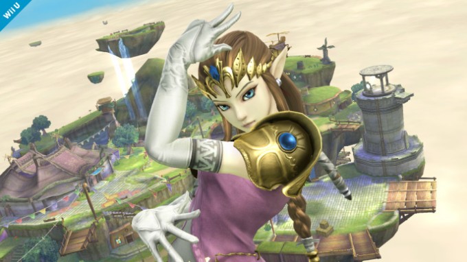 Huitième screenshot de Zelda dans Super Smash Bros Wii U