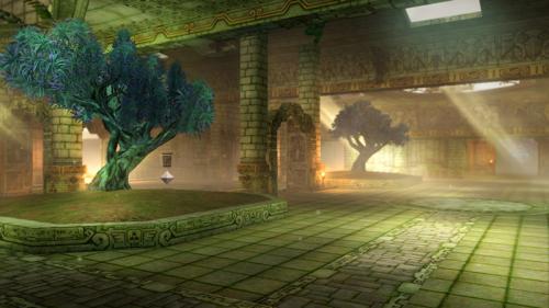 Screenshot du Vallon du Sceau dans Hyrule Warriors