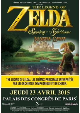 Affiche de Symphony of the Goddesses Master Quest à Paris