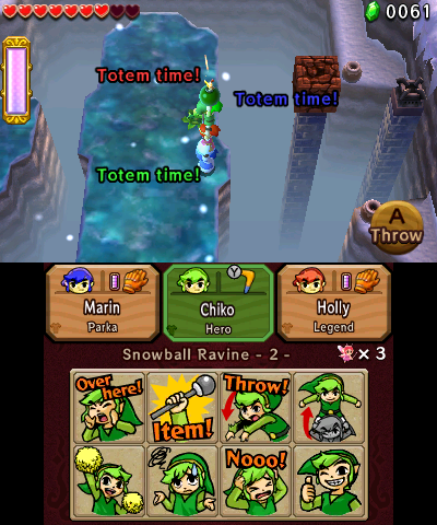 Screenshots de Tri Force Heroes du 3 septembre 2015