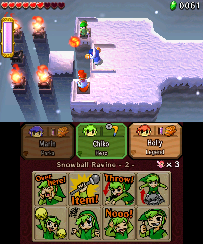 Screenshots de Tri Force Heroes du 3 septembre 2015