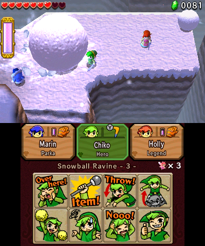 Screenshots de Tri Force Heroes du 3 septembre 2015