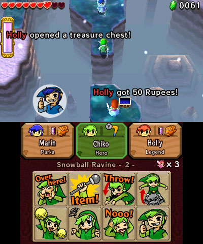 Screenshots de Tri Force Heroes du 3 septembre 2015