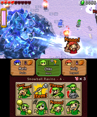 Screenshots de Tri Force Heroes du 3 septembre 2015