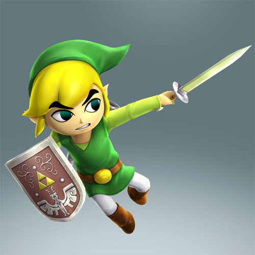 Link Cartoon dans Hyrule Warriors Legends