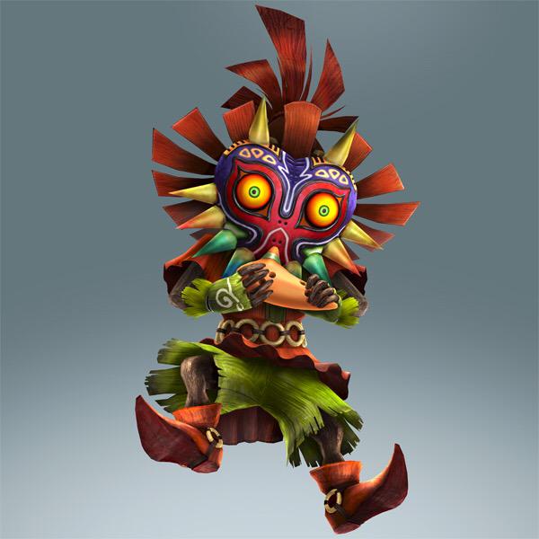 Première image officielle de Skull Kid en tant que personnage jouable de Hyrule Warriors Legends