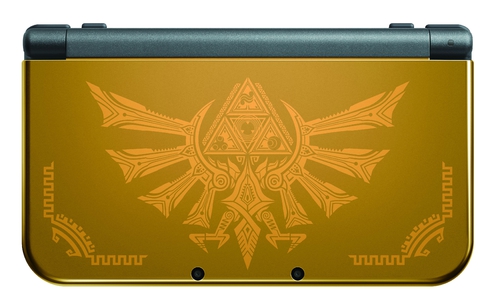 Détail de la New 3DS XL Hyrule Edition