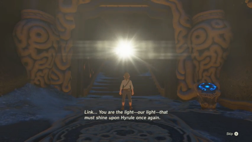 Introduction dans The Legend of Zelda : Breath of the Wild