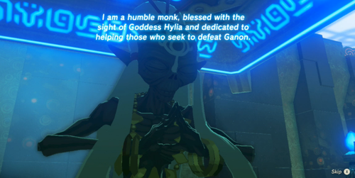 SAge Sheikah dans The Legend of Zelda : Breath of the Wild