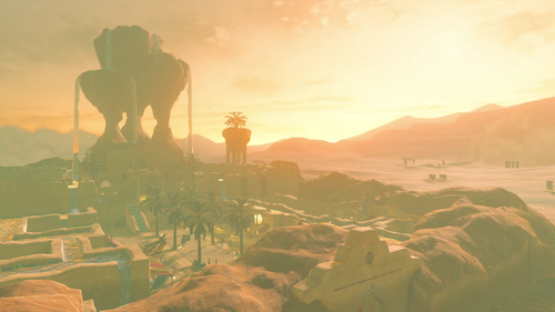 Screenshot issu du second trailer de Breath of the Wild