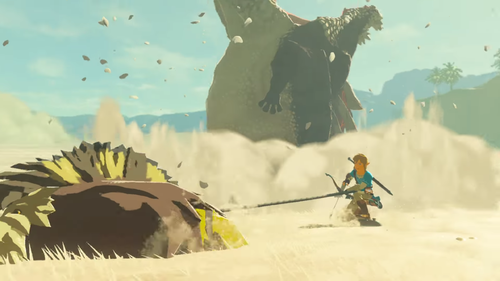 Screenshot issu du second trailer de Breath of the Wild