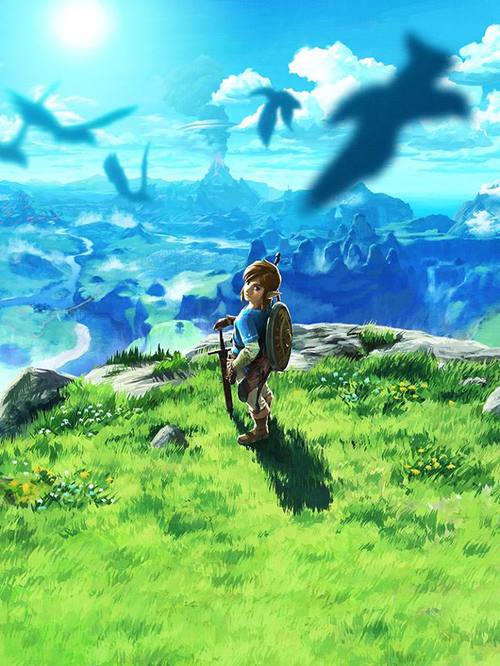 Fond utilisé pour les boitiers de Breath of the Wild