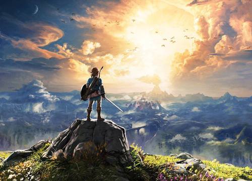 Fond utilisé pour les boitiers de Breath of the Wild