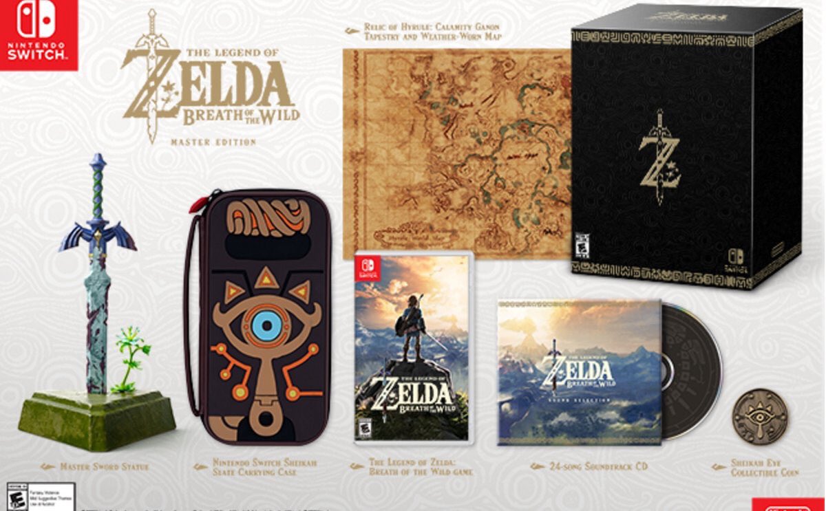 BotW : boîtiers, goodies, amiibo, artworks, icône - Actu - Puissance-Zelda