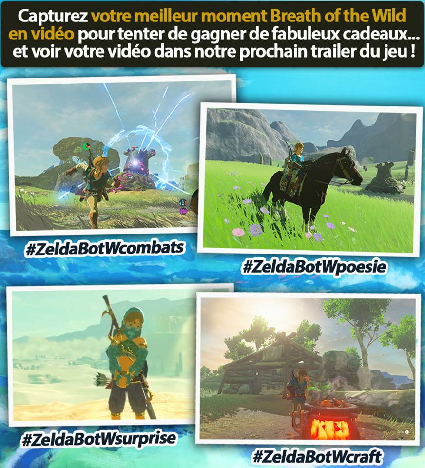 Concours organisé par Nintendo pour le second DLC de Breath of the Wild